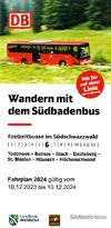 Bild Bus-Fahrplan Raumschaft St. Blasien