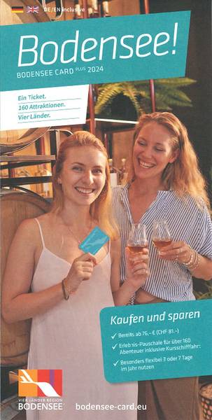 Bodensee Card PLUS Flyer