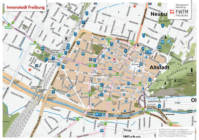 Plano de la Ciudad de Friburgo