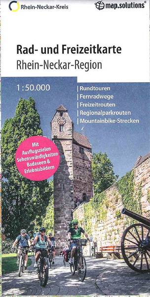 Rhein-Neckar-Kreis Rad- und Freizeitkarte 7,95 Euro 