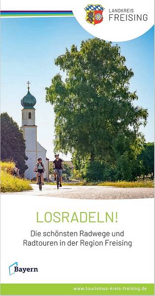 Neue Radkarte: Losradeln! - Die schönsten Radwege und Radtouren in der Region Freising