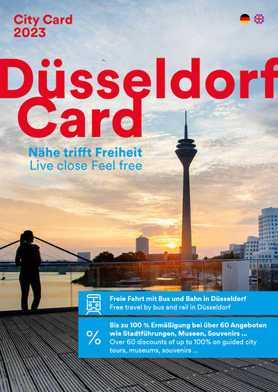 DüsseldorfCard Begleitheft DE/EN