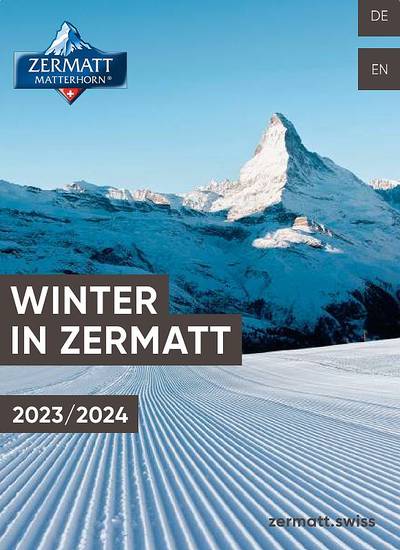 Faltkarte - Winter in Zermatt
