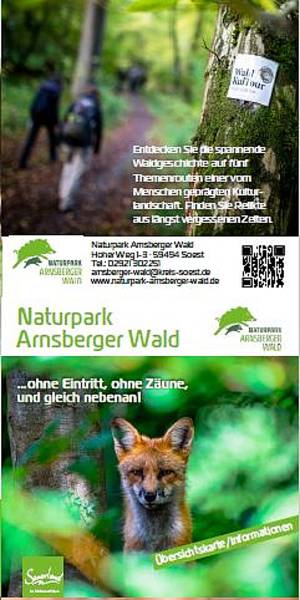 Flyer Naturpark Arnsberger Wald
