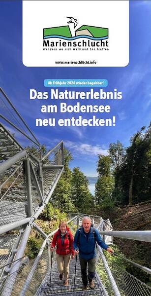 Marienschlucht - Wandern wo sich Wald und See treffen