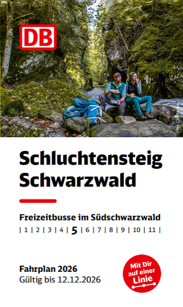 Schluchtensteig Busfahrplan 2026