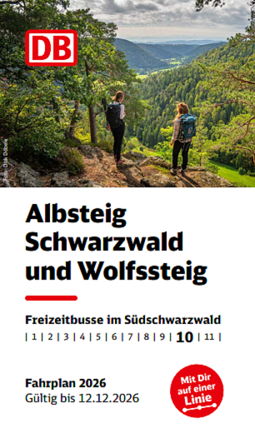 Albsteig + Wolfssteig Busfahrplan 2026