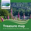 Bild Schatzkarte Naturpark Sauerland Rothaargebirge - Treasure map