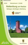Bild Wanderkarte Rottenburg am Neckar / Balingen / Hechingen / Raichberg